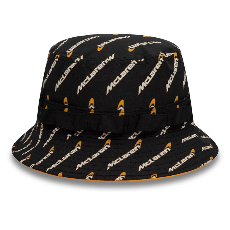 McLaren x Reiss Black Adventure Bucket Hat