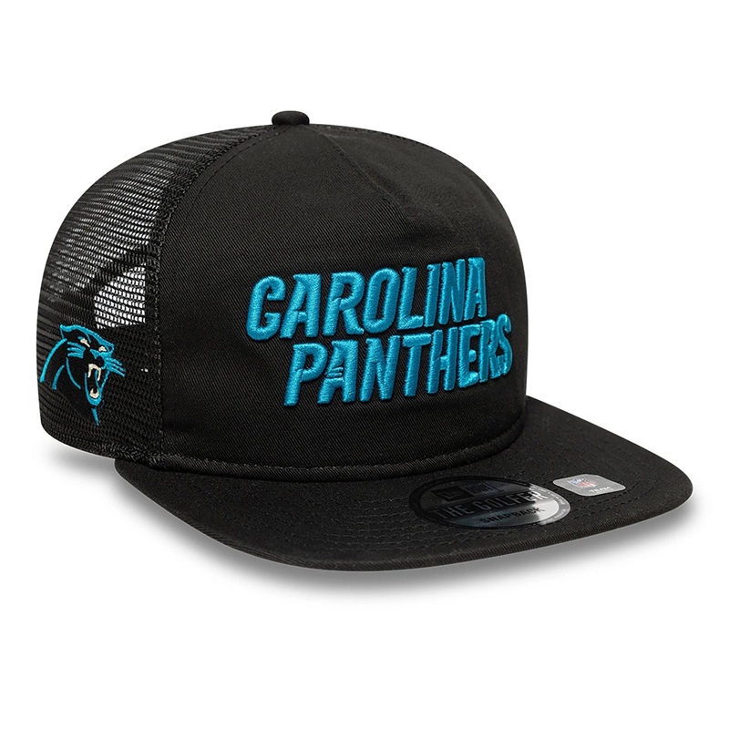 Carolina Panthers NFL International Series Games 2024 Black Golfer Adjustable Cap