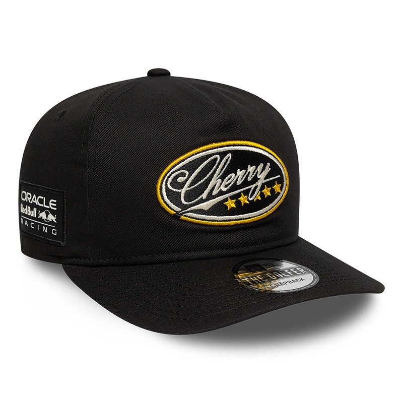 Cherry LA x Red Bull Racing Black Golfer Adjustable Cap