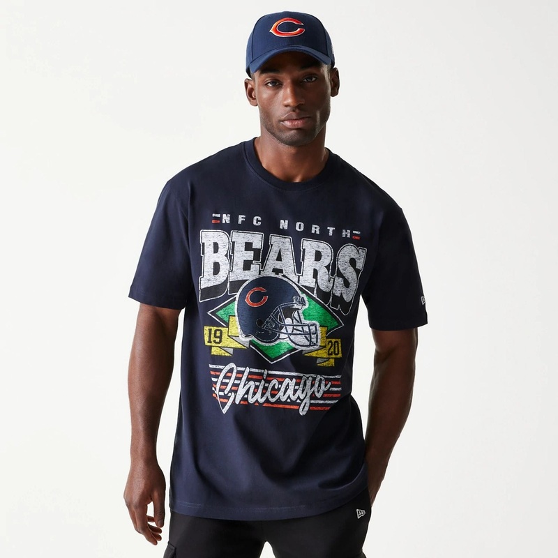 Chicago Bears Sport Classic Navy T-Shirt