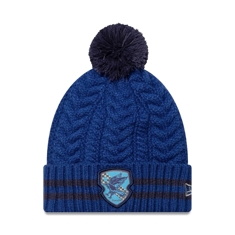 Harry Potter Youth Harry Potter Blue Bobble Knit Beanie Hat