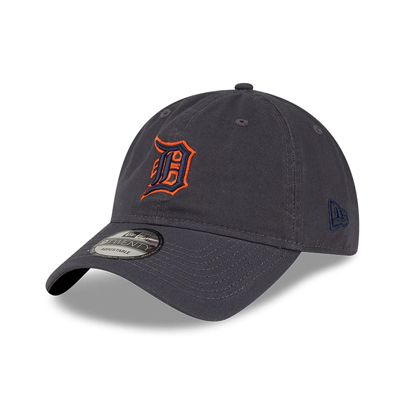 Detroit Tigers MLB Core Classic Dark Grey 9TWENTY Adjustable Cap