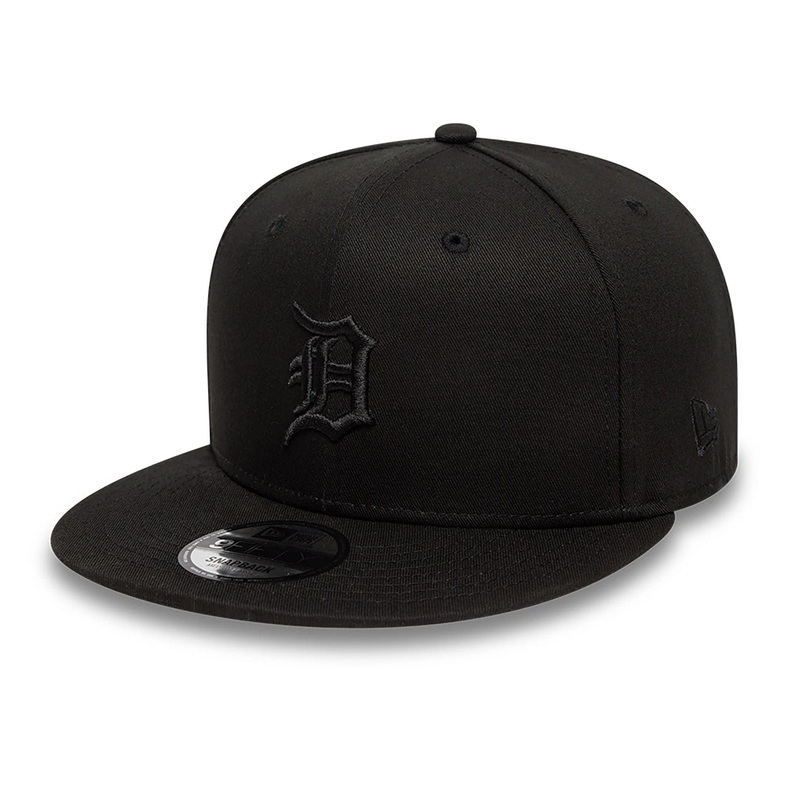Detroit Tigers Satin Lined Black 9FIFTY Snapback Adjustable Cap