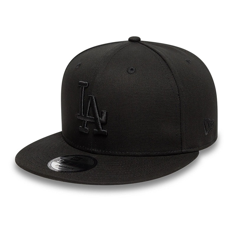 LA Dodgers Satin Lined Black 9FIFTY Snapback Adjustable Cap
