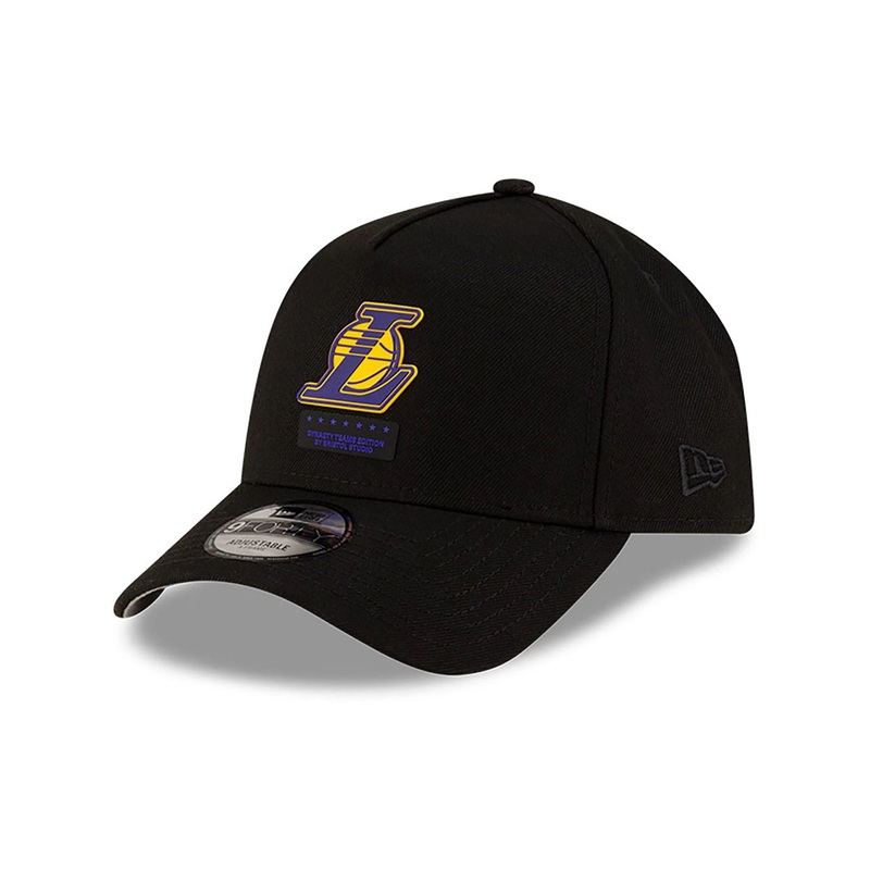 LA Lakers Bristol Studio x NBA Black 9FORTY A-Frame Adjustable Cap