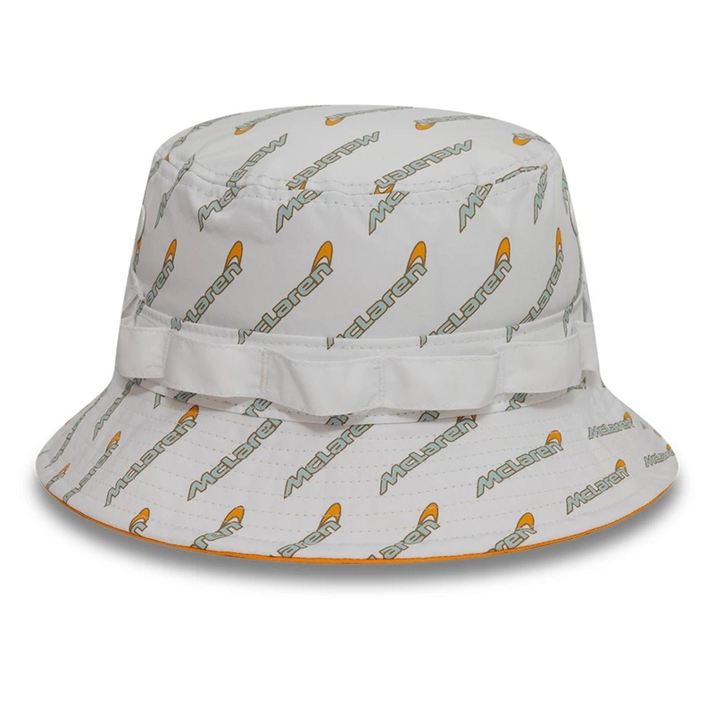 McLaren x Reiss White Adventure Bucket Hat