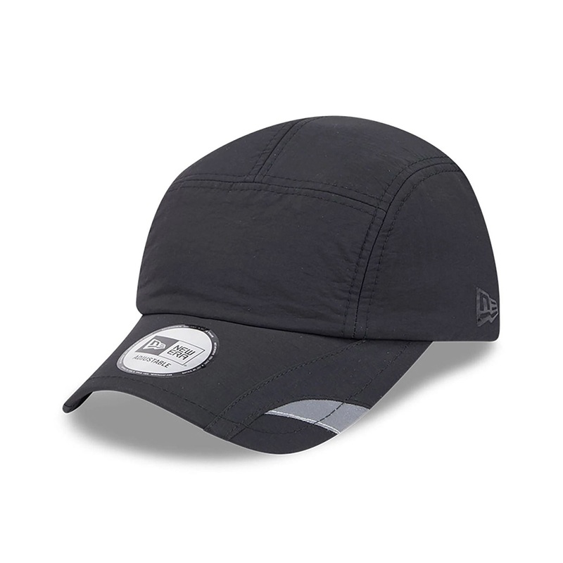New Era Black Adventure Runner Adjustable Cap