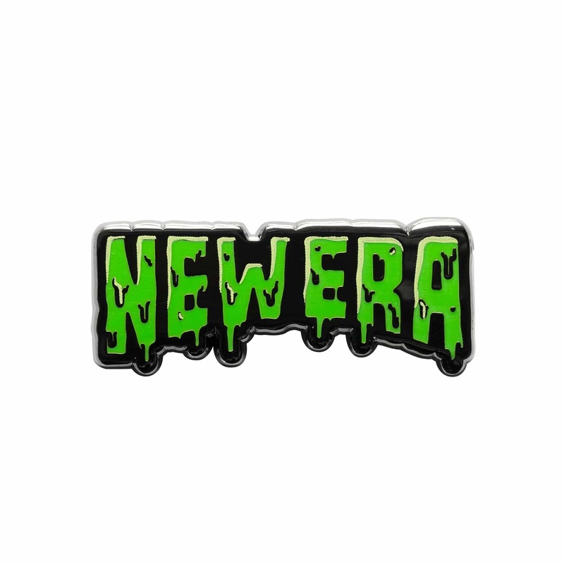 New Era Halloween Slime Green Pin Badge