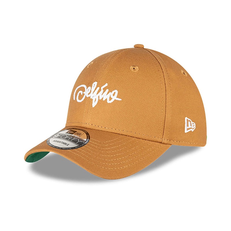 New Era x Tony Delfino Cotton Canvas Brown 9FORTY Adjustable Cap