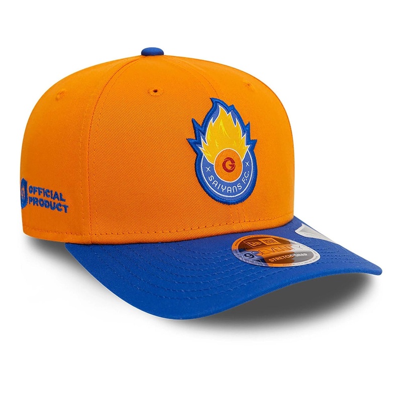 Saiyans FC Kings League Draft Orange 9SEVENTY Stretch Snap Adjustable Cap