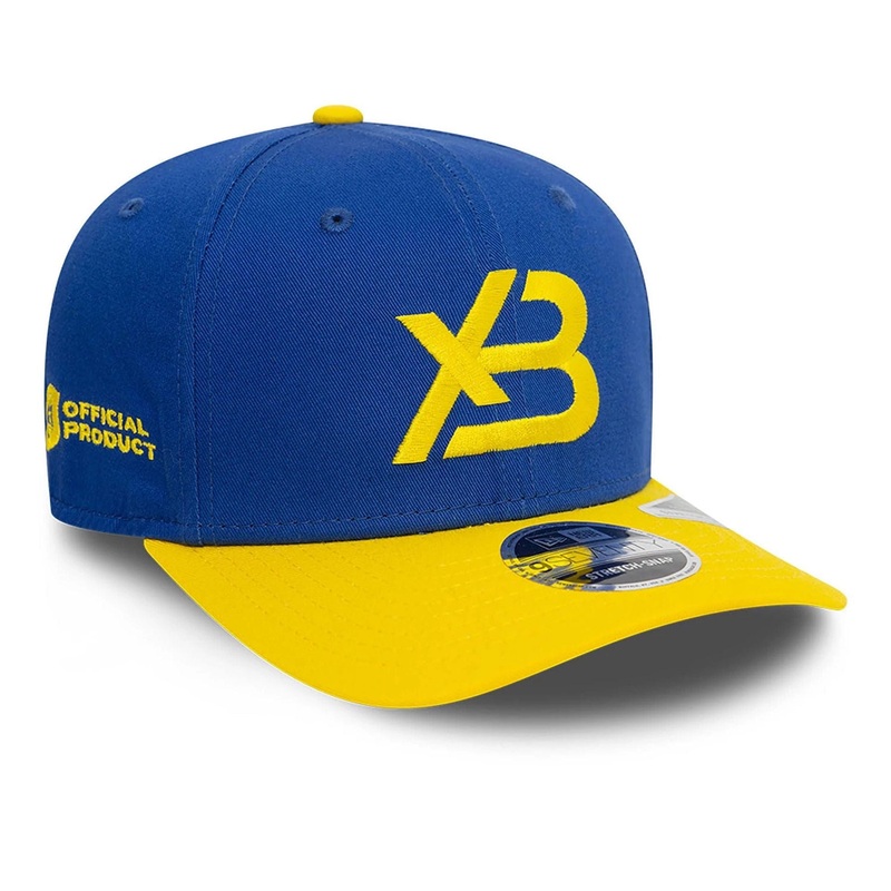 XB FC Kings League Draft Blue 9SEVENTY Stretch Snap Adjustable Cap