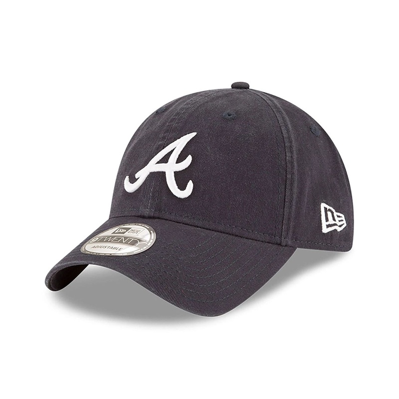 Atlanta Braves MLB Core Classic Navy 9TWENTY Adjustable Cap