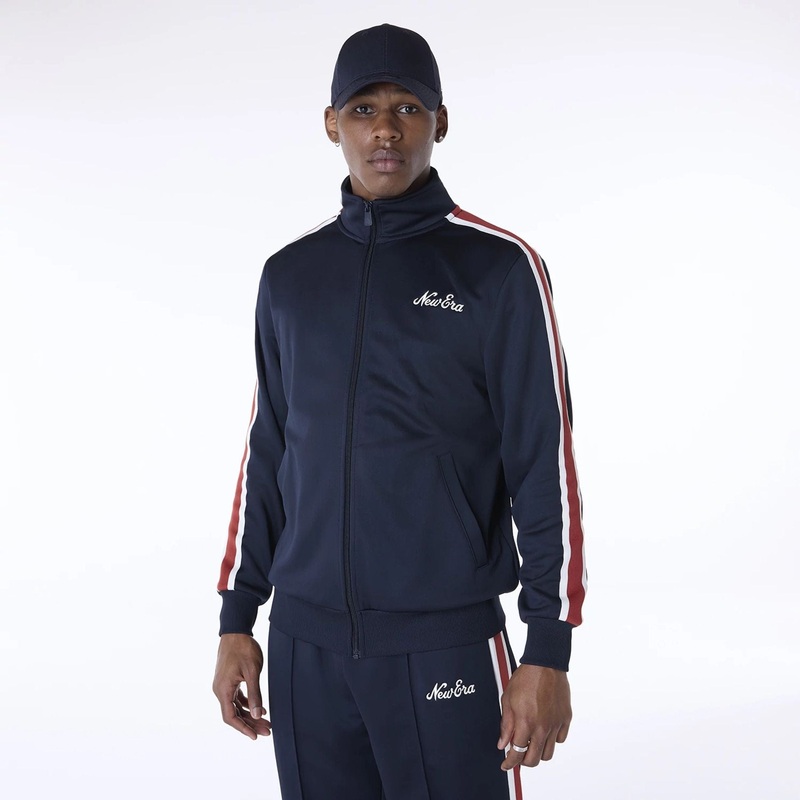 New Era Essential Navy Track Jacket