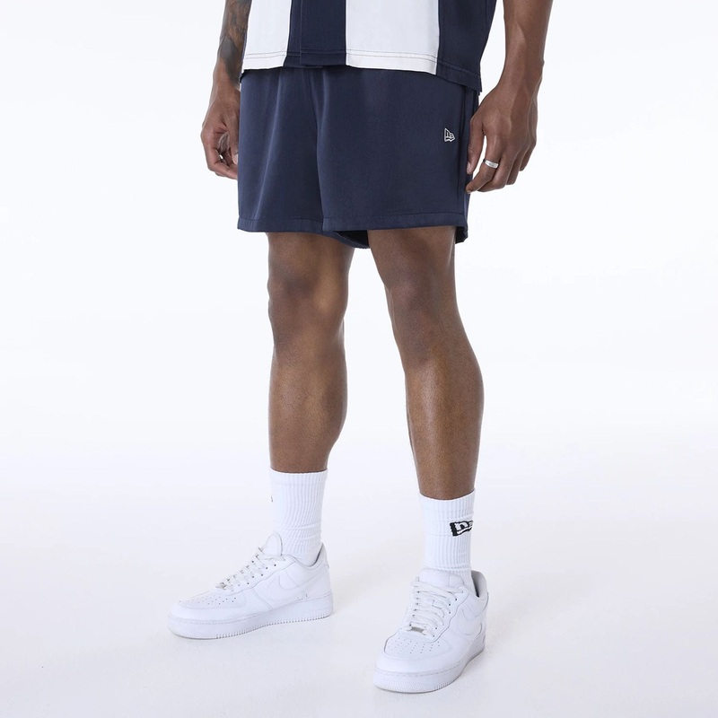 New Era Woven Navy Shorts