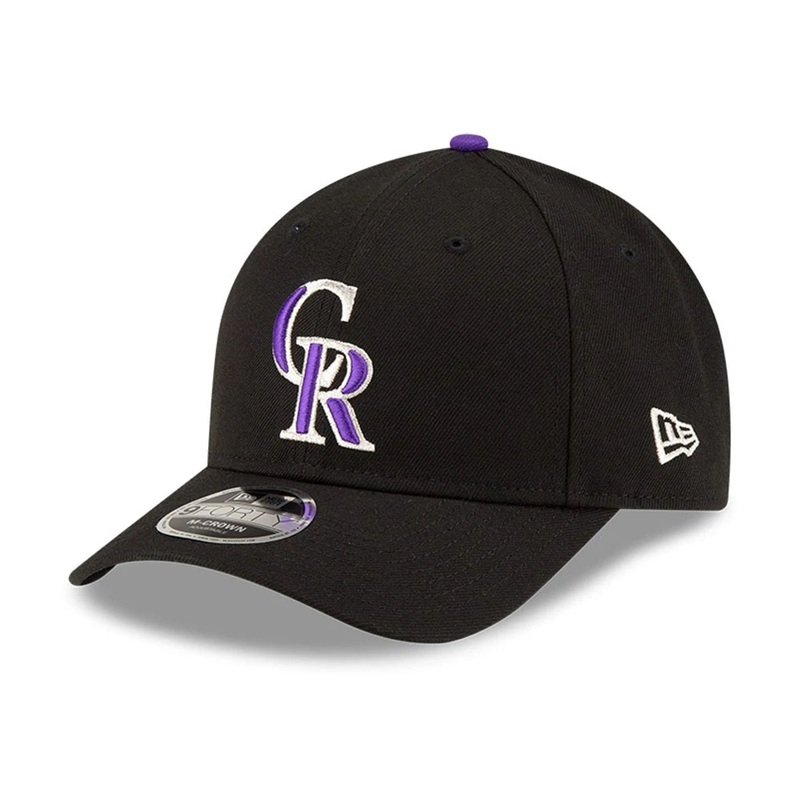 Colorado Rockies MLB Player Replica Black 9FORTY M-Crown Adjustable Cap