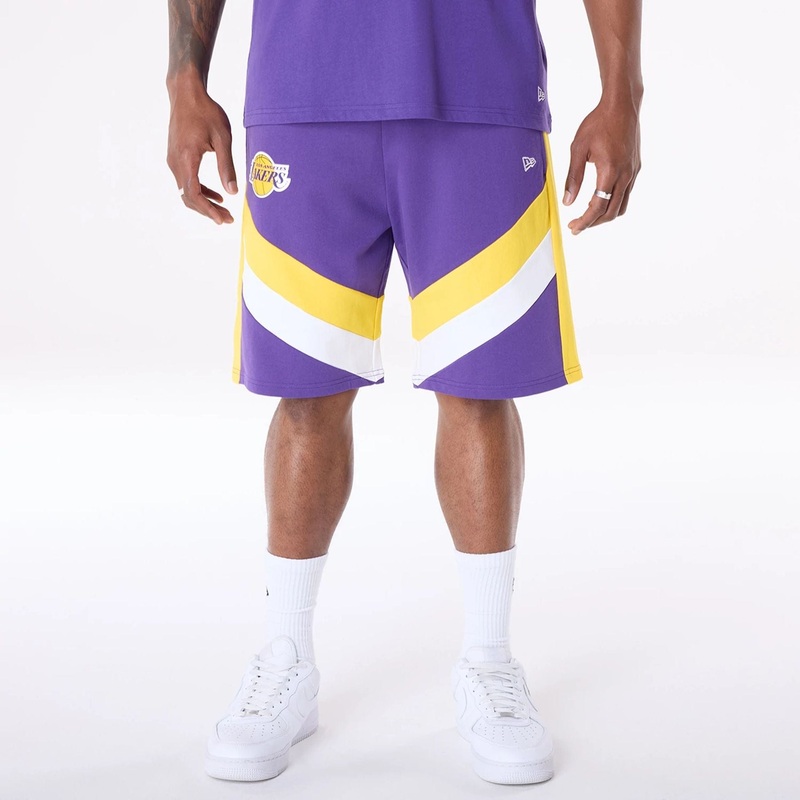 LA Lakers NBA Panel Purple Shorts