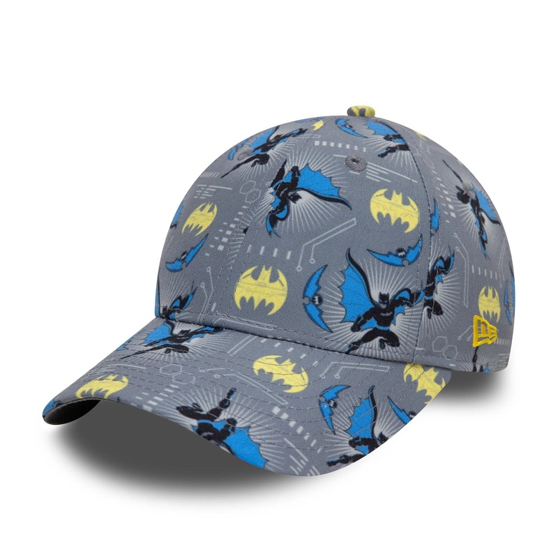 Child DC Batman All Over Print Grey 9FORTY Adjustable Cap
