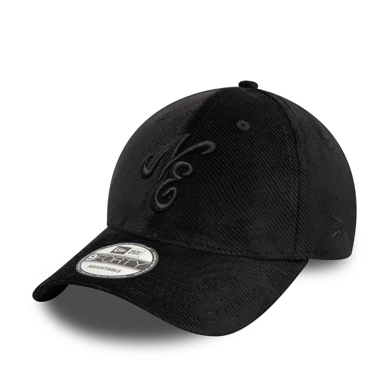 New Era Heritage Connect Cord Black 9FORTY Adjustable Cap