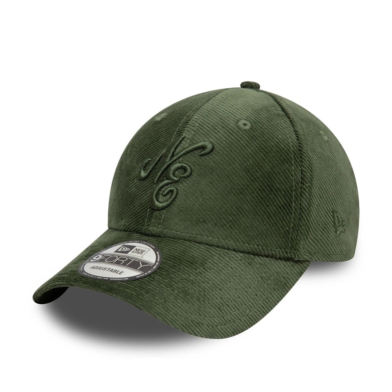 New Era Heritage Connect Cord Dark Green 9FORTY Adjustable Cap