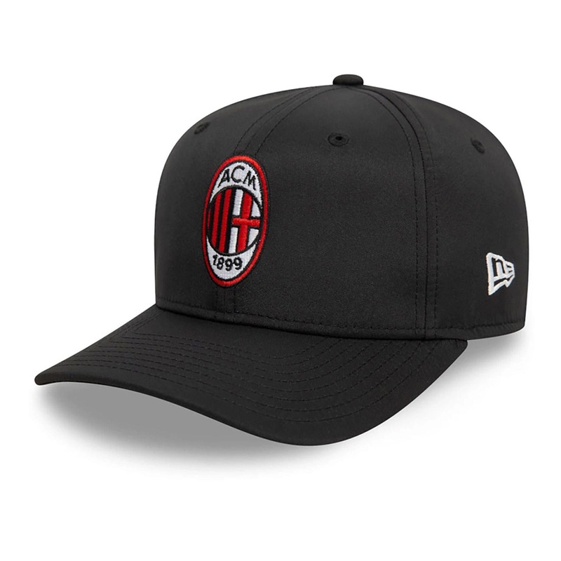AC Milan Core Black 9SEVENTY Stretch Snap Adjustable Cap