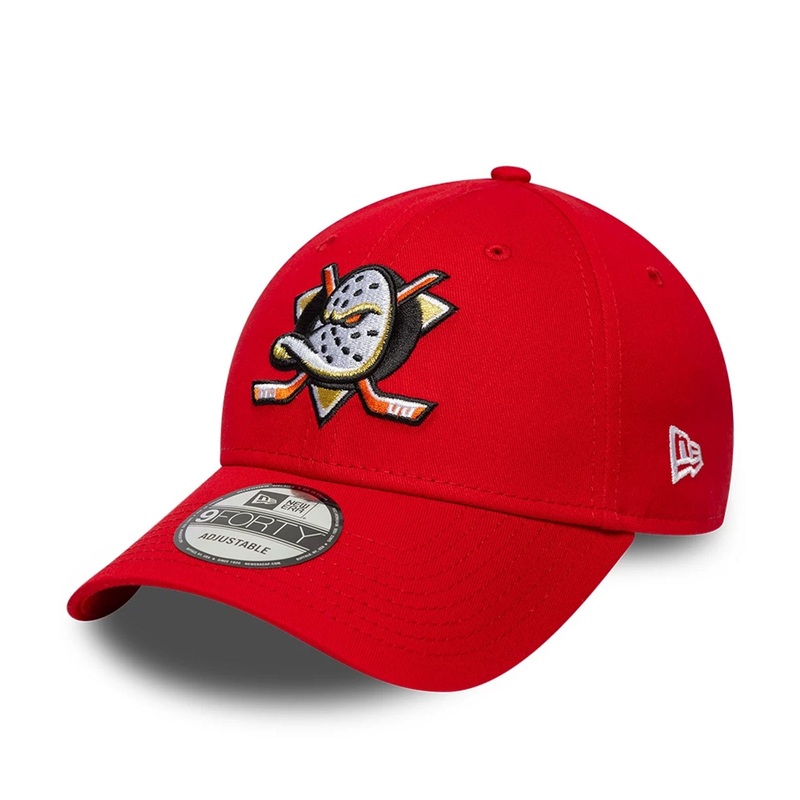 Anaheim Ducks NHL Red 9FORTY Adjustable Cap