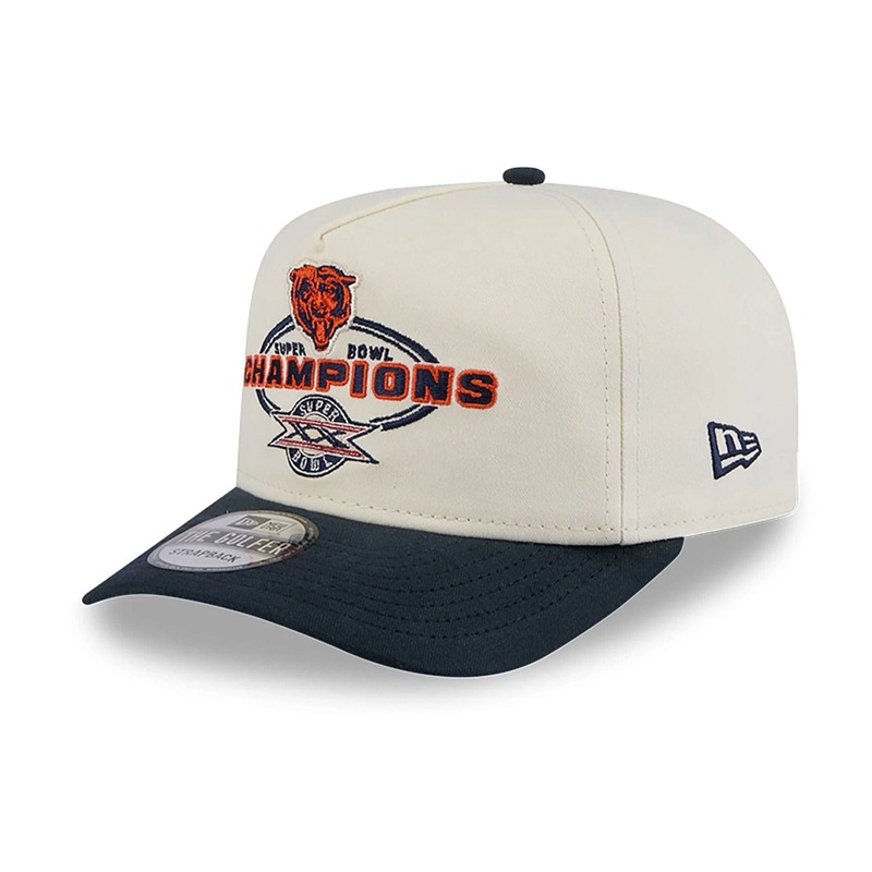 Chicago Bears NFL Champions White Golfer Adjustable Cap
