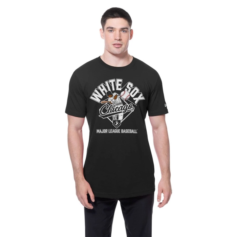 Chicago White Sox MLB Batting Practice Black T-Shirt