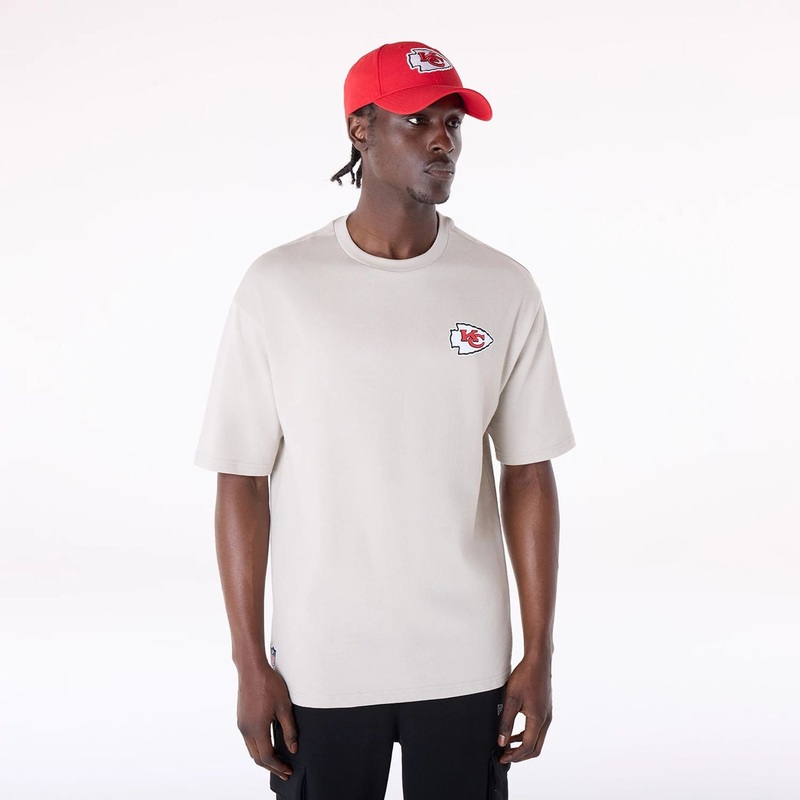 Kansas City Chiefs NFL Graphic Cream T-Shirt