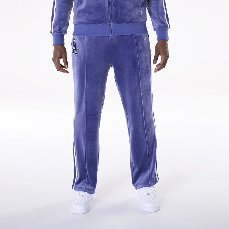 LA Dodgers MLB Velour Dark Blue Joggers