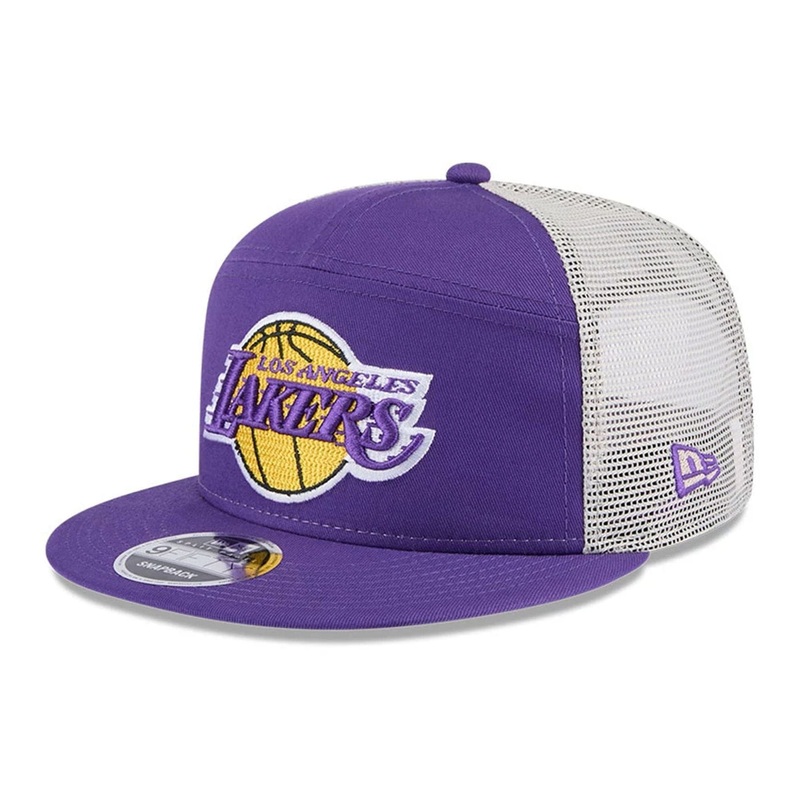LA Lakers NBA All Star Game 2025 Fan Pack Purple 9FIFTY Split Panel Snapback Cap