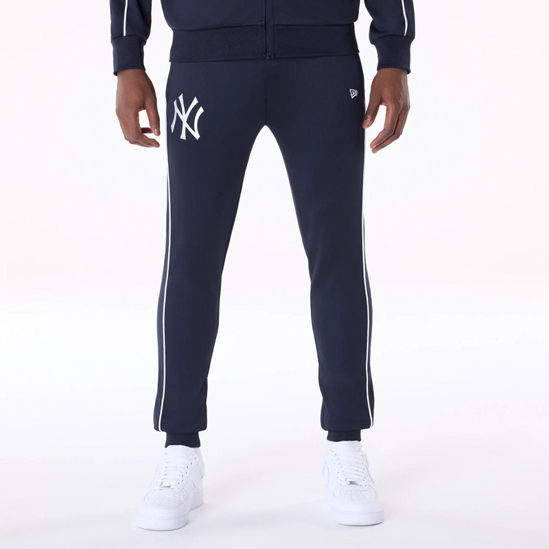 New York Yankees MLB Track Pants Navy Fleece Joggers