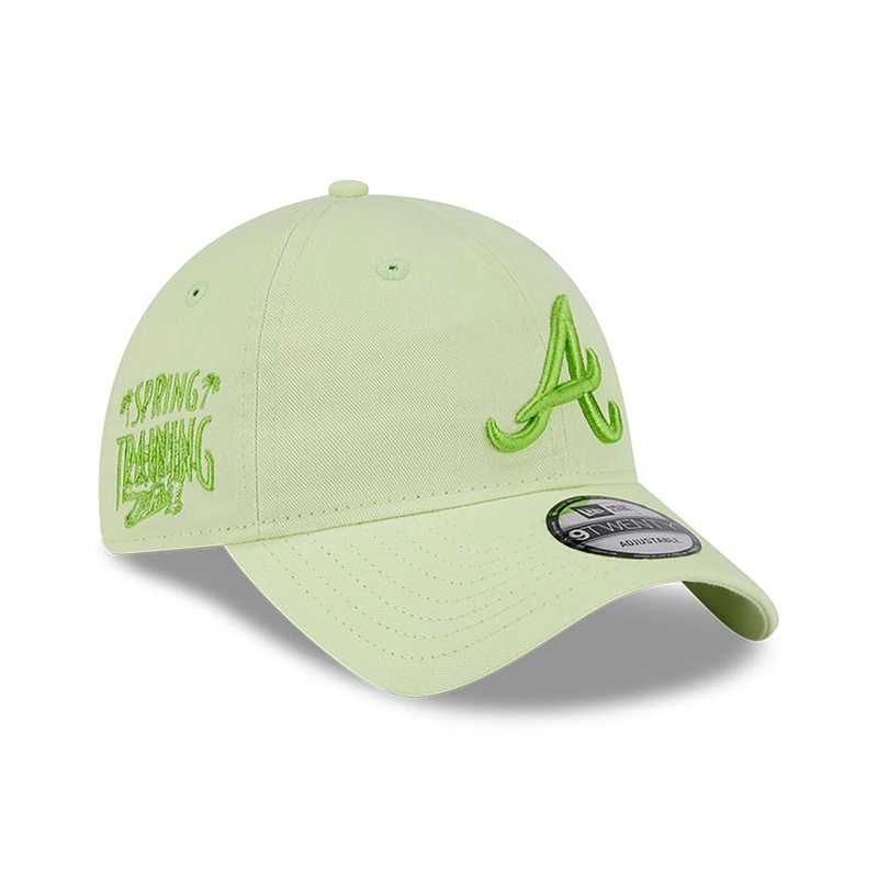 Atlanta Braves Spring Training Fan Pack 2025 Pastel Green 9TWENTY Adjustable Cap