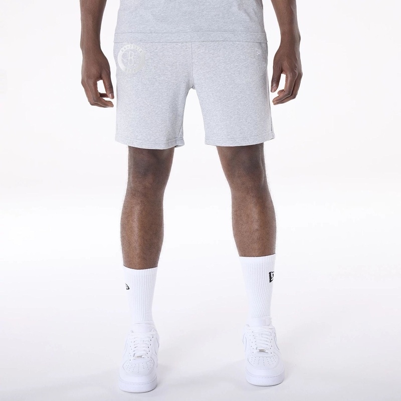 Brooklyn Nets NBA League Essential Grey Shorts