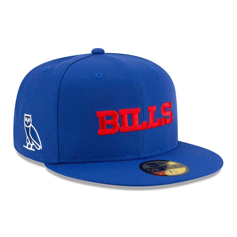 Buffalo Bills OVO x NFL 2024 Light Blue 59FIFTY Fitted Cap