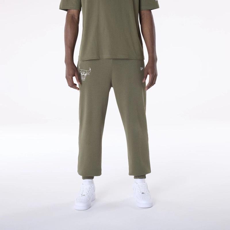 Chicago Bulls NBA League Essential Green Fleece Joggers