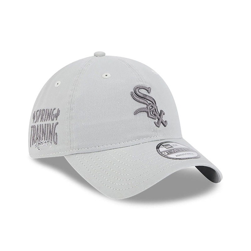 Chicago White Sox Spring Training Fan Pack 2025 Light Grey 9TWENTY Adjustable Cap