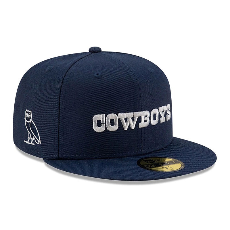 Dallas Cowboys OVO x NFL Dark Blue 59FIFTY Fitted Cap