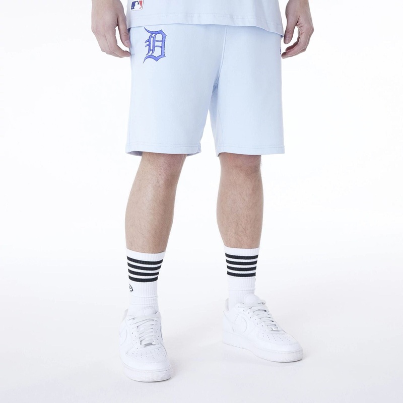 Detroit Tigers MLB League Essential Pastel Blue Shorts
