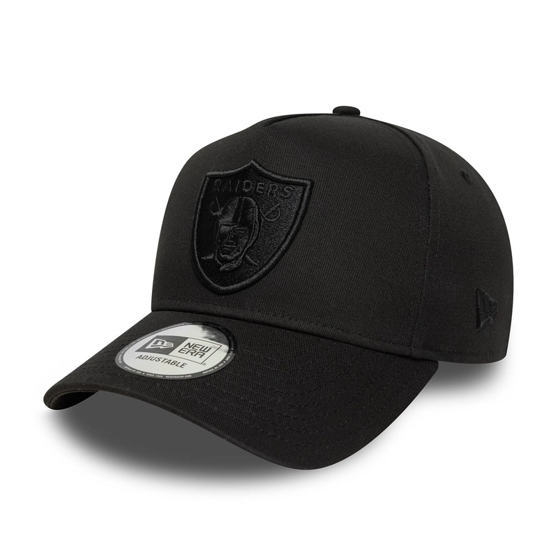 Las Vegas Raiders NFL Essential Black 9FORTY E-Frame Adjustable Cap