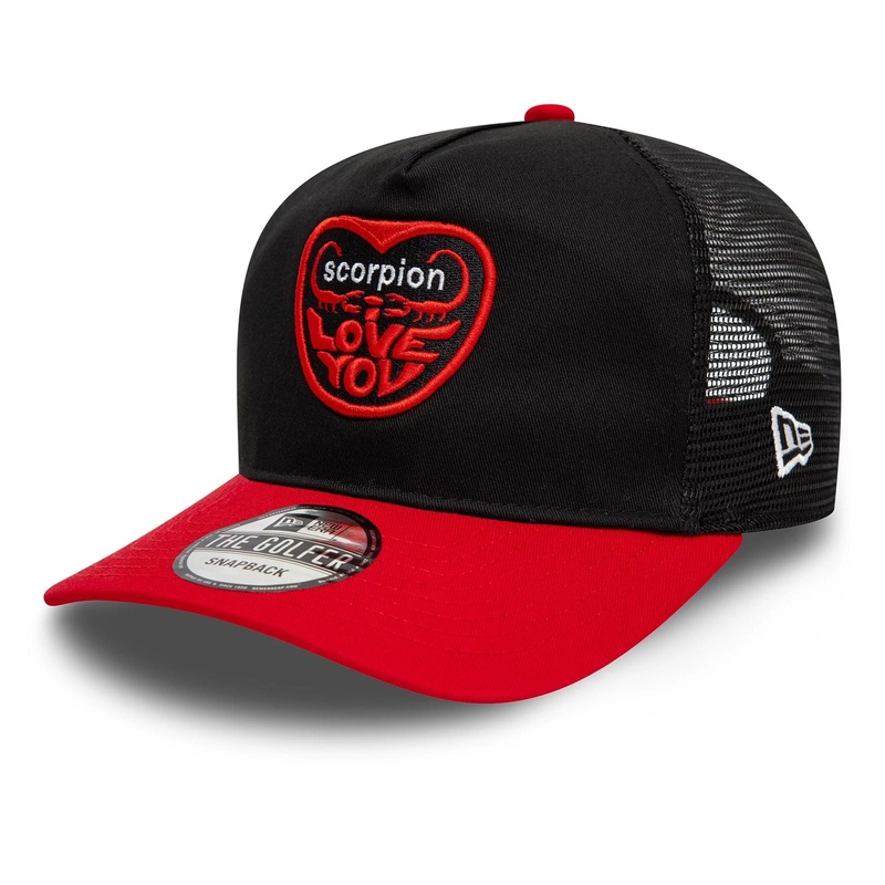 New Era Vintage Black Golfer Adjustable Cap