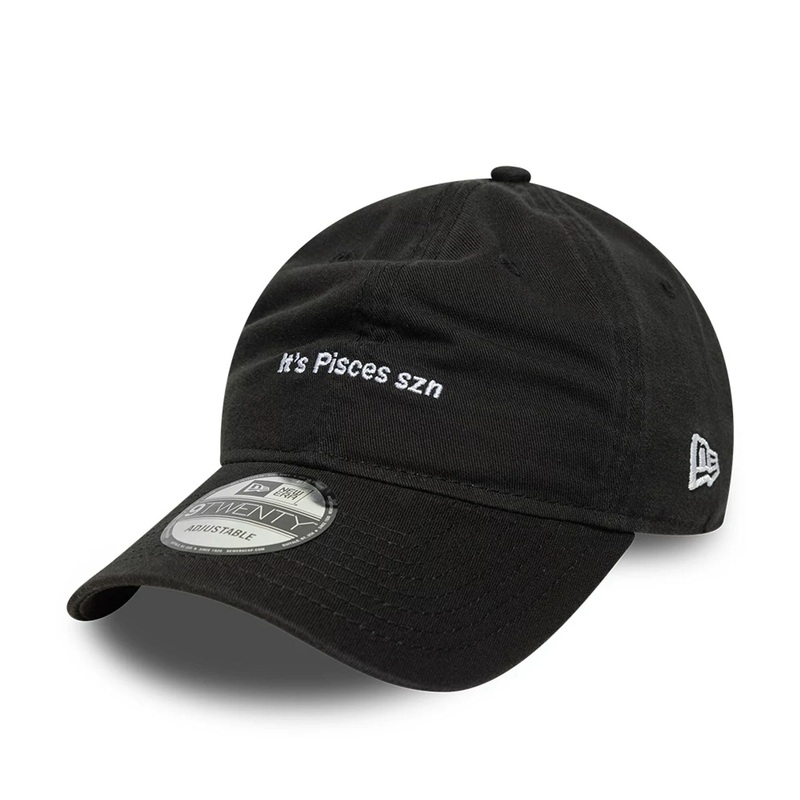 New Era Zodiac Pisces Black 9TWENTY Adjustable Cap
