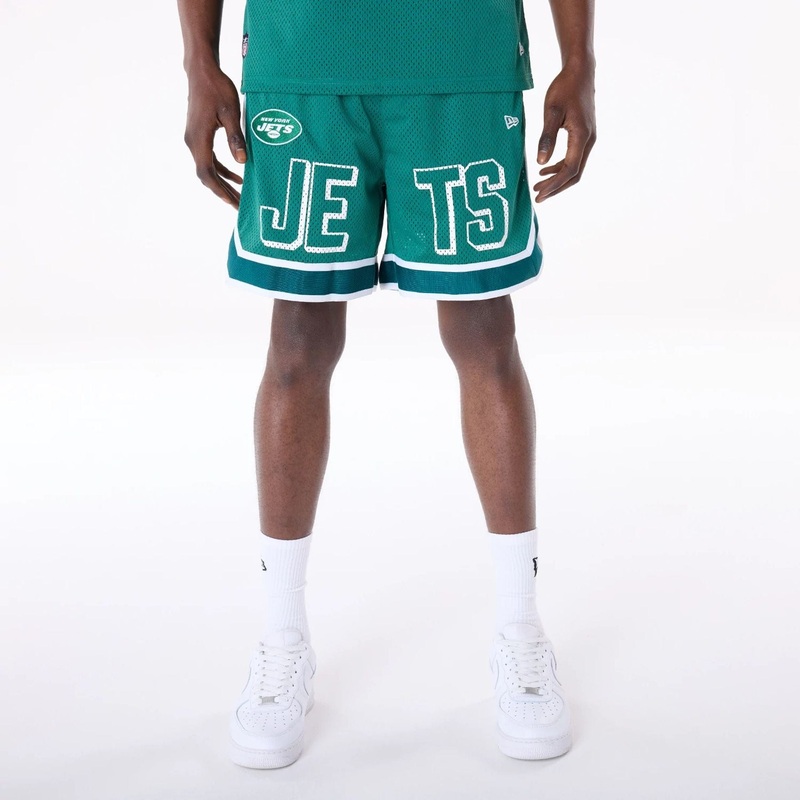 New York Jets NFL Mesh Green Shorts