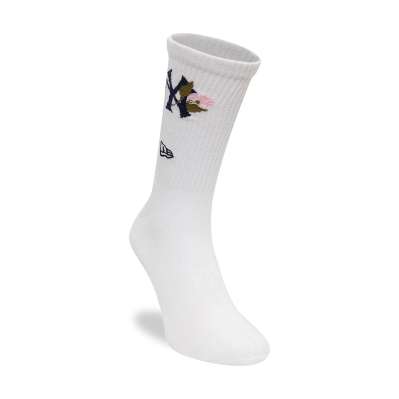 New York Yankees MLB Icon White Crew Socks