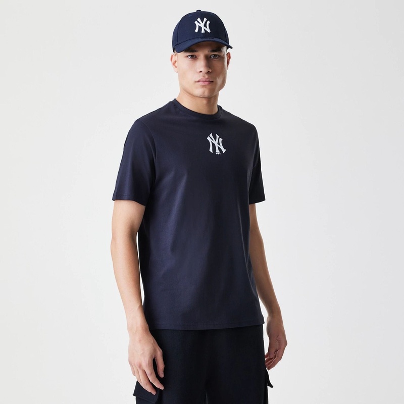New York Yankees MLB Logo Navy T-Shirt