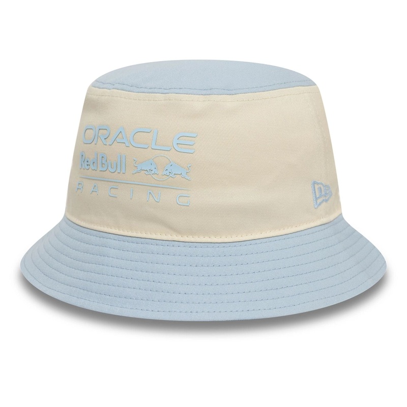 Red Bull Racing Contrast Cream Bucket Adjustable Cap