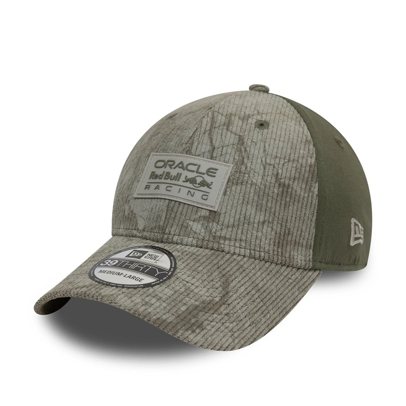 Red Bull Racing Cord Open Green 39THIRTY Stretch Fit Cap