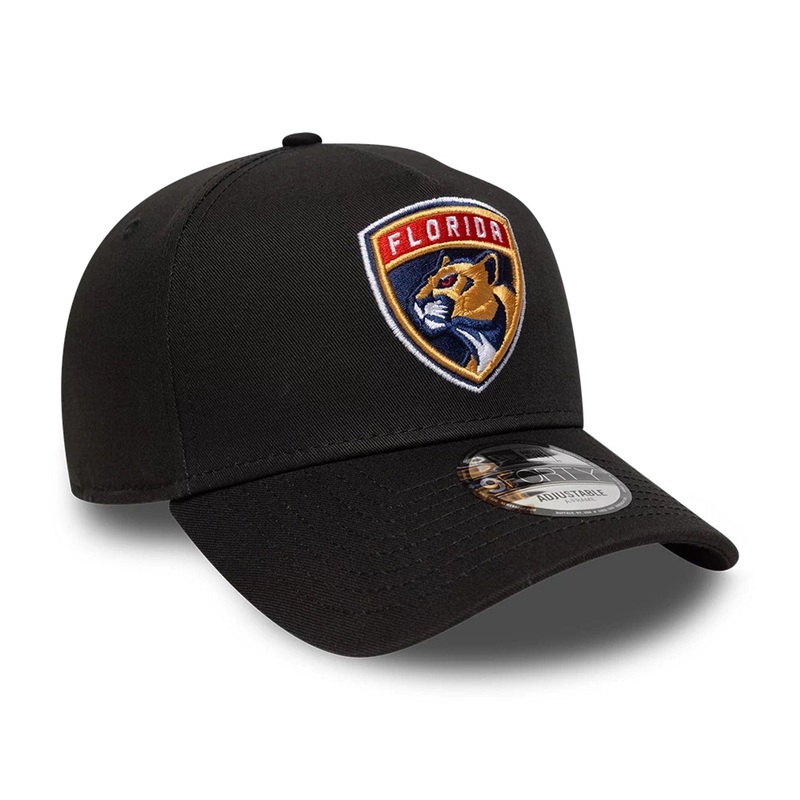 Florida Panthers NHL Black 9FORTY A-Frame Adjustable Cap
