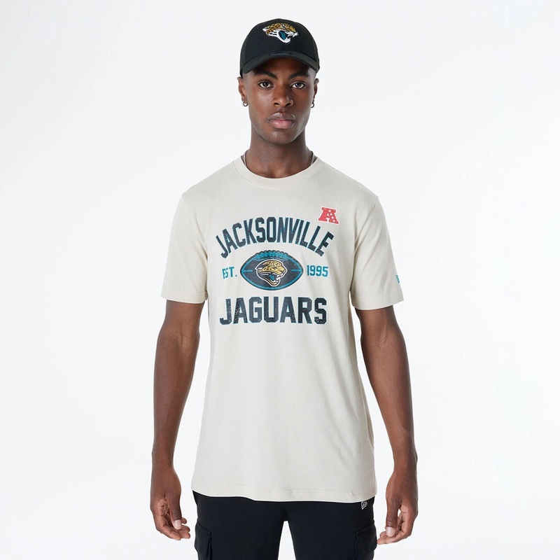 Jacksonville Jaguars NFL 3rd Down Historic Light Beige T-Shirt
