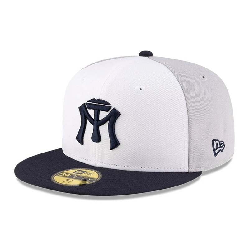 Monterrey Sultanes Mexico LMB On Field Grey 59FIFTY Fitted Cap