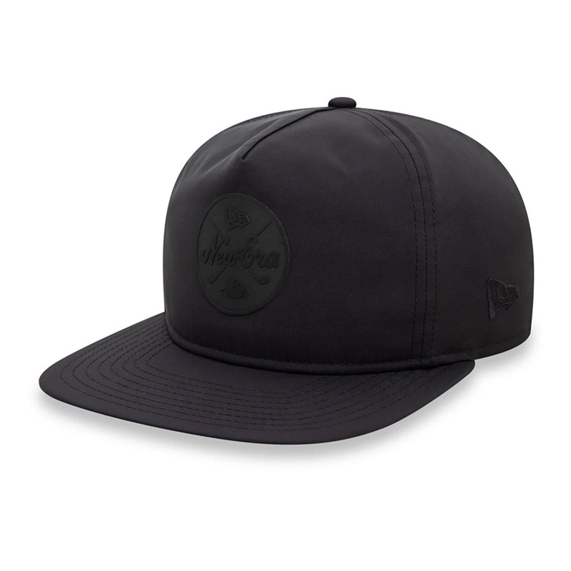 New Era Tonal Gortex Black Golfer Adjustable Cap